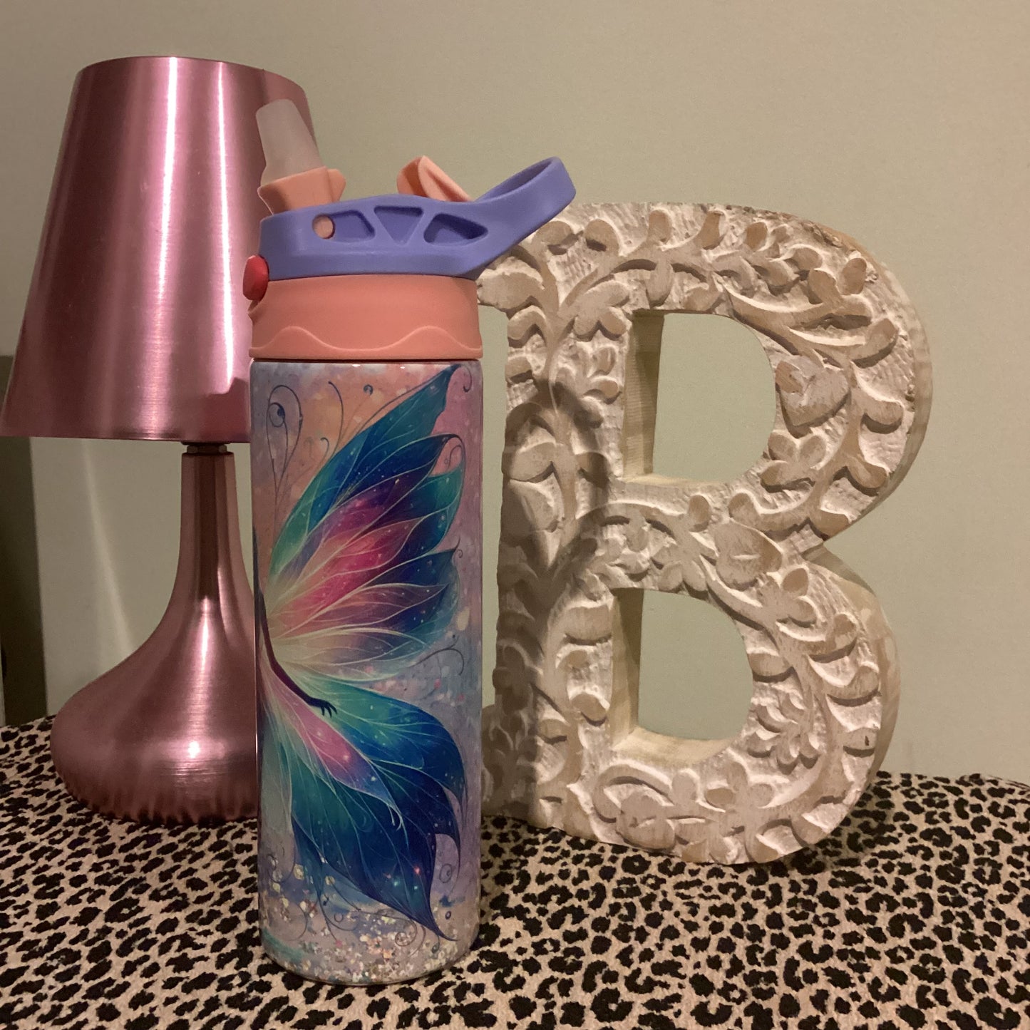 16oz Kids drink bottle - Fairy Purple