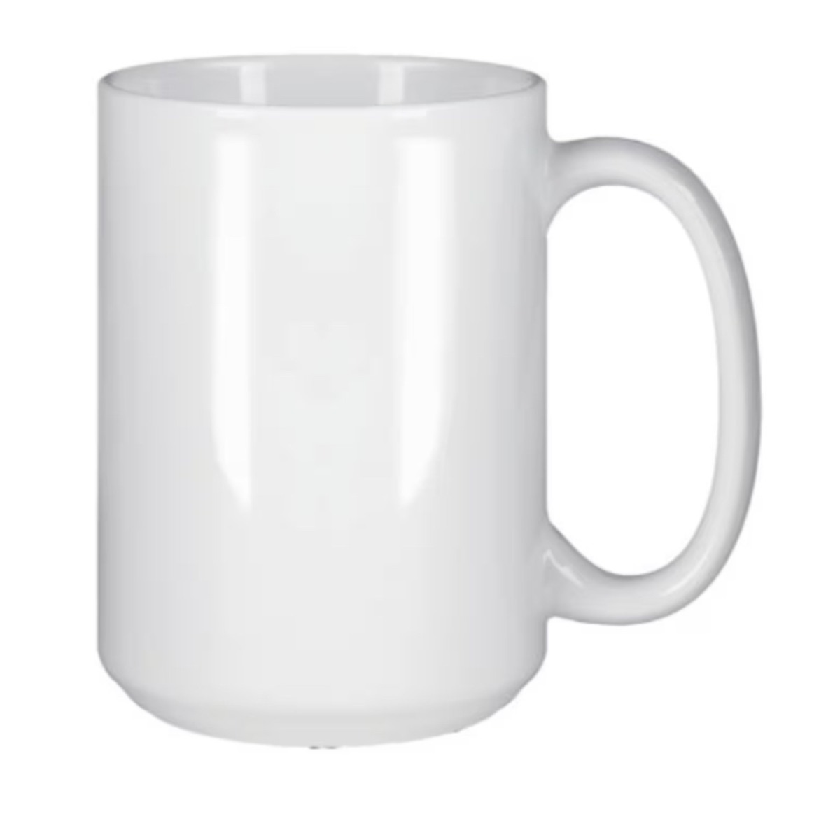 15oz White Ceramic Mug - Custom Design