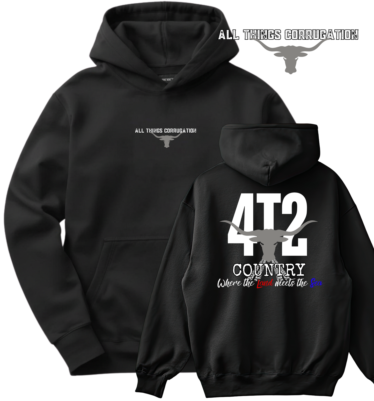 Adult Hoodie - 4t2 Country