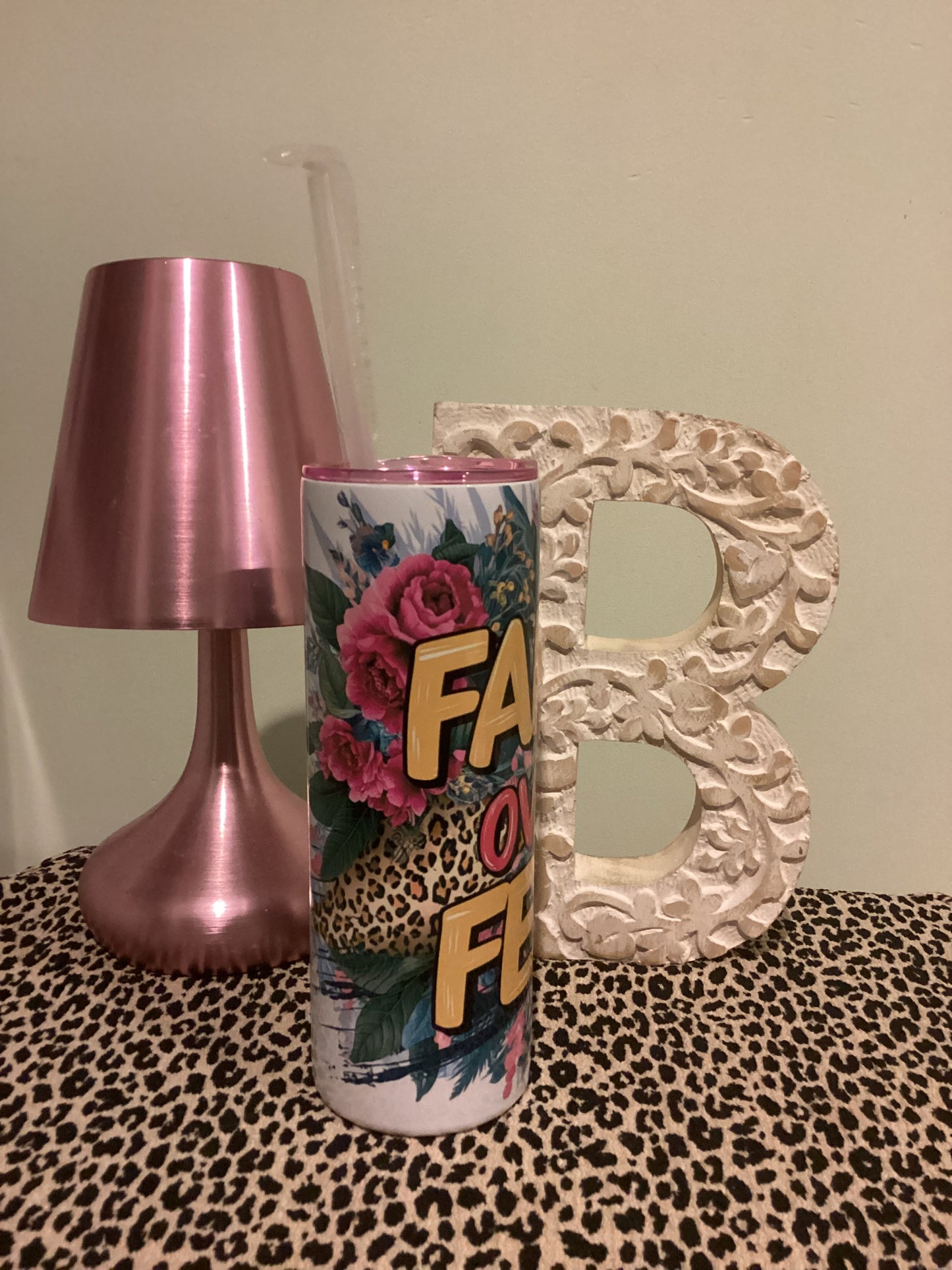 20oz Tumbler - Faith Over Fear