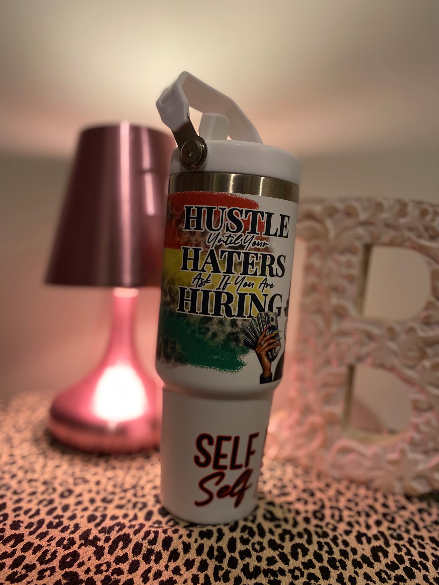 30oz Tumbler - Hustle Haters Hiring