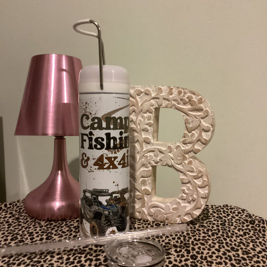 20oz LED Lantern Tumbler - Camping Fishing 4x4’ng