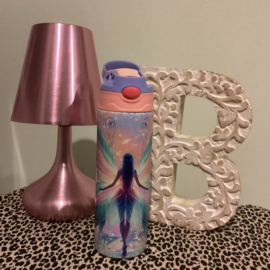 16oz Kids drink bottle - Fairy Purple