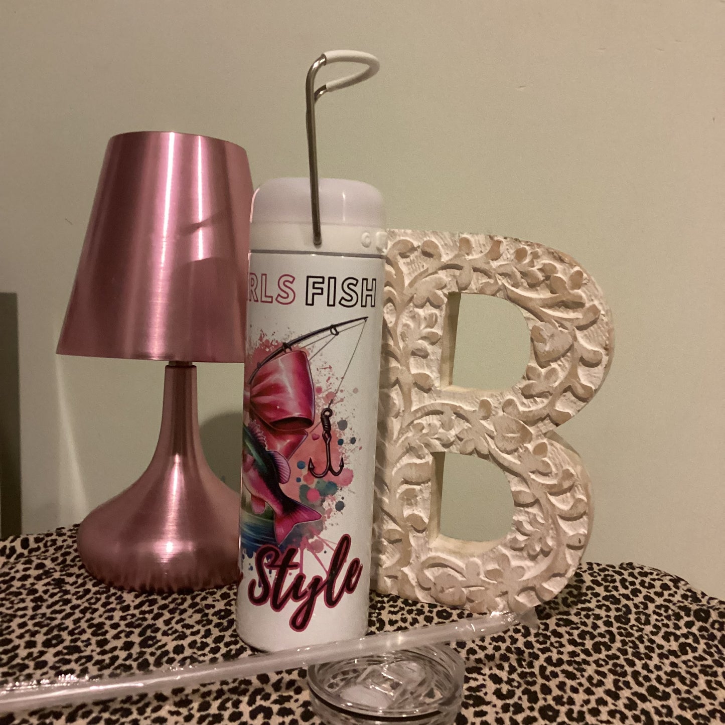 20oz LED Lantern Tumbler - Reel Girls Fish