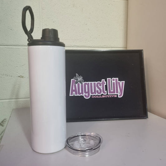 20oz Dual Lid Tumbler/Drink Bottle - Custom Design