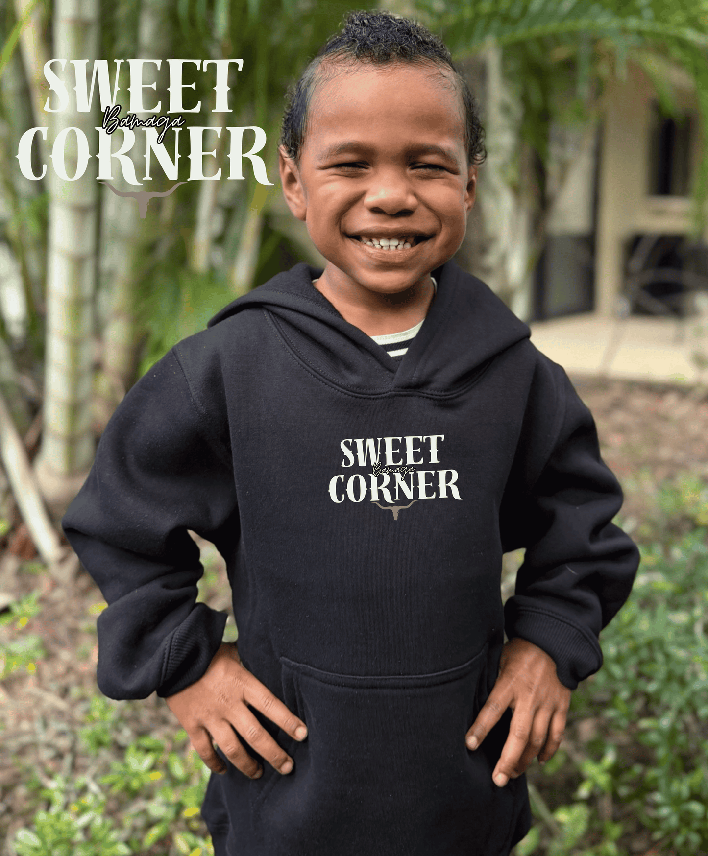 Kids Hoodie - Sweet Corner Bamaga