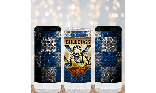 16oz 4in1 Bluetooth Speaker Tumbler - Bulldogs 100%