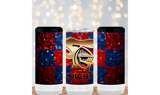 16oz 4in1 Bluetooth Speaker Tumbler - Knights 100%