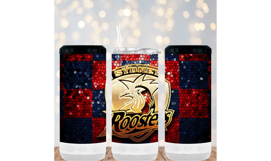 16oz 4in1 Bluetooth Speaker Tumbler - Roosters 100%