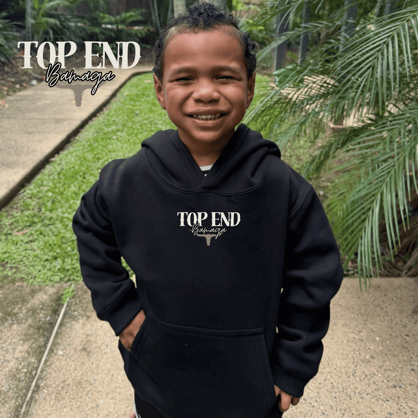 Kids Hoodie - Top End Bamaga