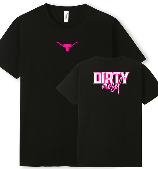 Adult Tee - Dirty Diesel Pink
