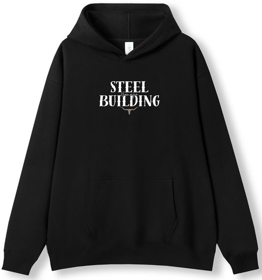 Adult Hoodie - Steel Building Bamaga